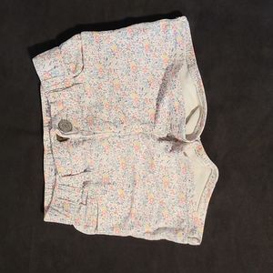 2T Jean Floral Shorts